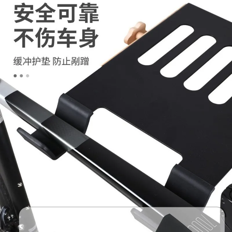 Bicycle wall hanger mountain road bike storage indoor parking display bicycle hanging wall rack