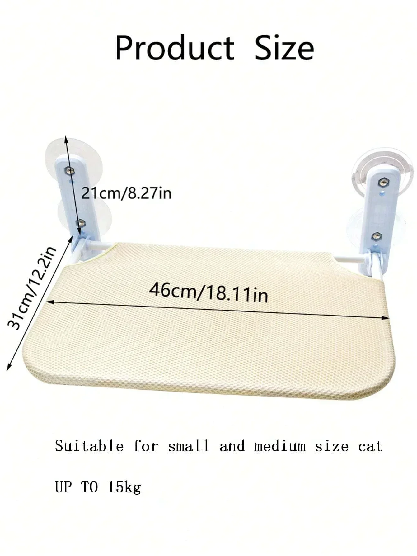 New cat hammock Foldable suction hammock Hanging cat litter Cat bed Cat hammock pet supplies