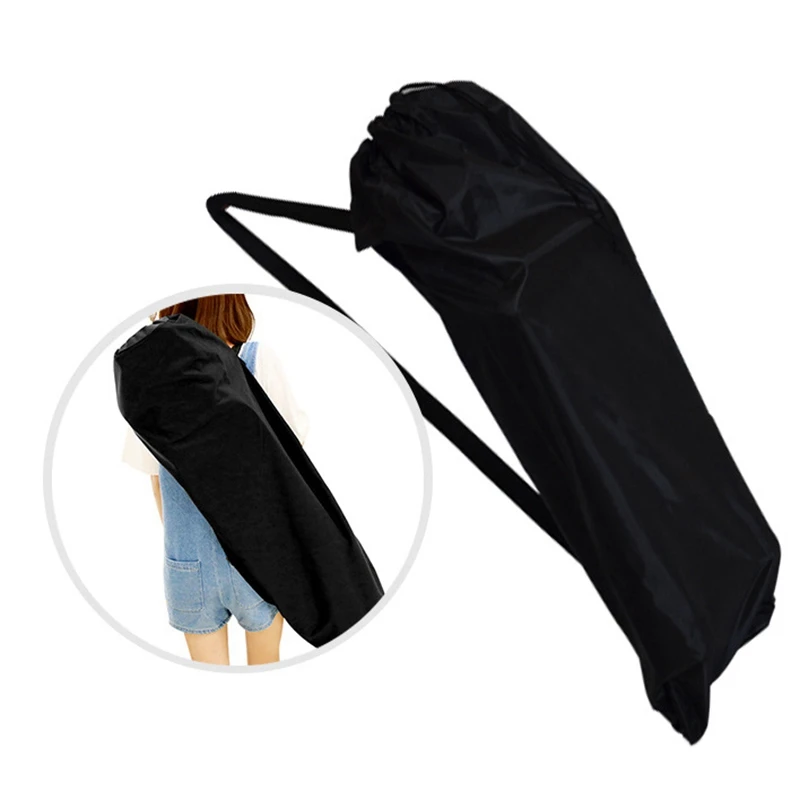 2 pçs mochila de skate dobrável ajustável bolsa de ombro skate longboard carry bag