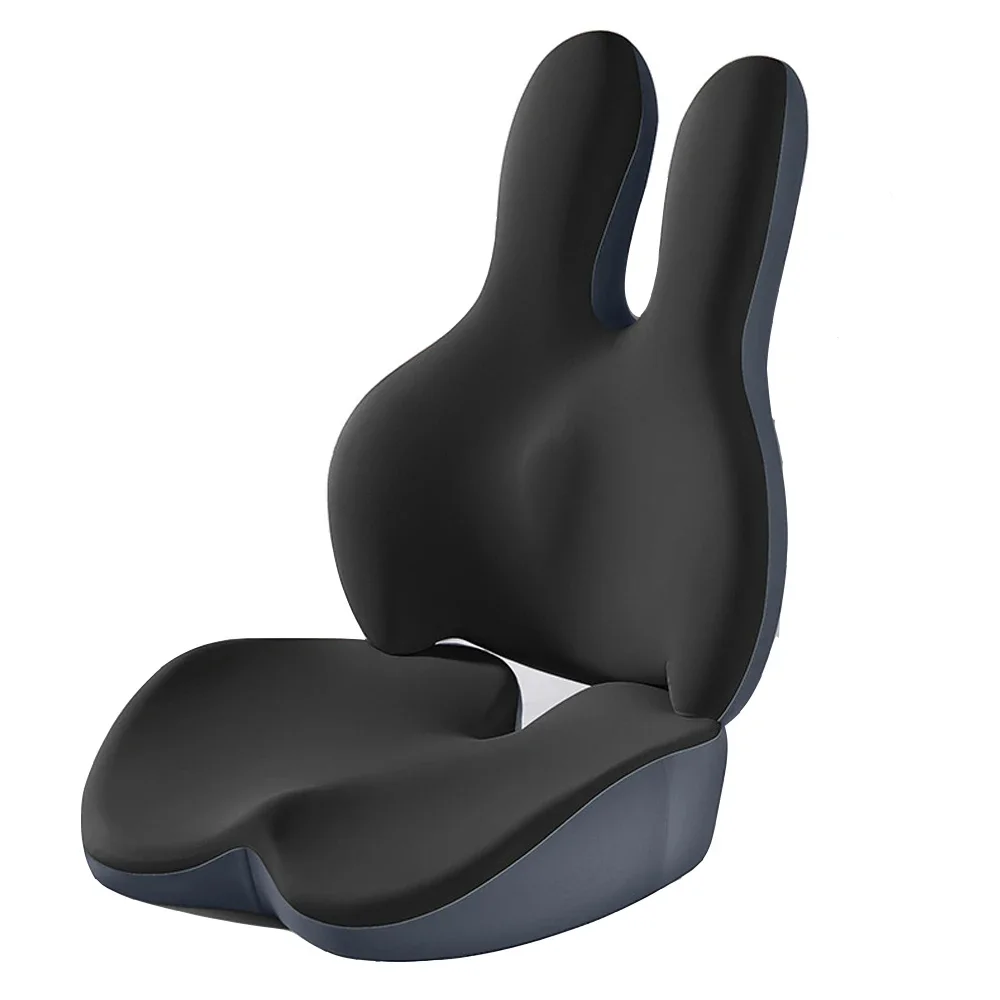 Traagschuim Kantoorstoel Kussen Autostoel Ondersteuning Taille Kussen Massage Lumbale Orthopedische Kussen Bil Coccyx Kussen Rugkussen