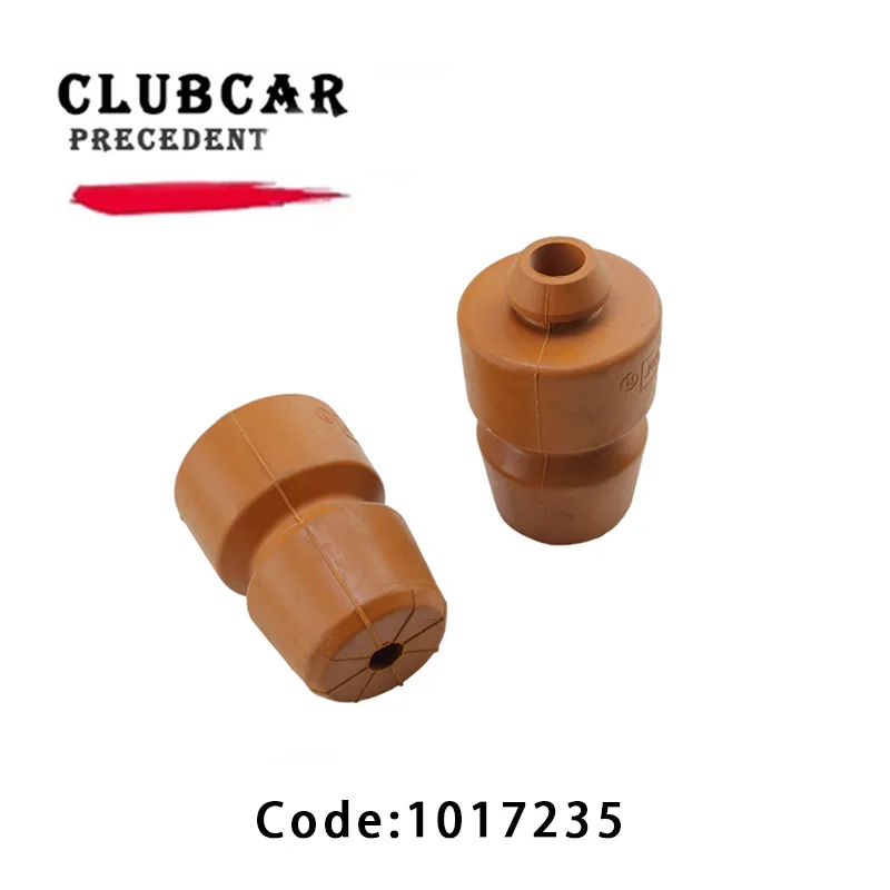 Golf cart rear shock absorber rubber antcompatible for Club CAR Precedent snubber bushing rear steel plate buffer rubber 1017235