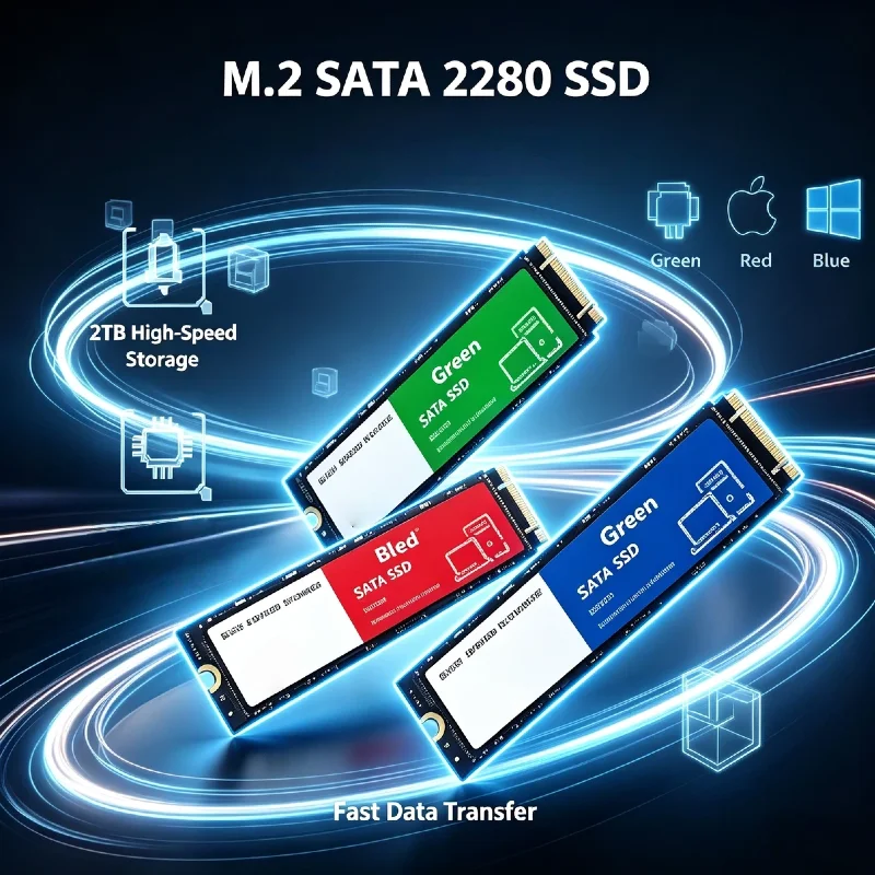 PC Laptop Desktop 2026 New 500GB M2 NVMe SSD Ultra Fast Internal Solid State Drive For Computer System Pro Max Core Speed Ultra