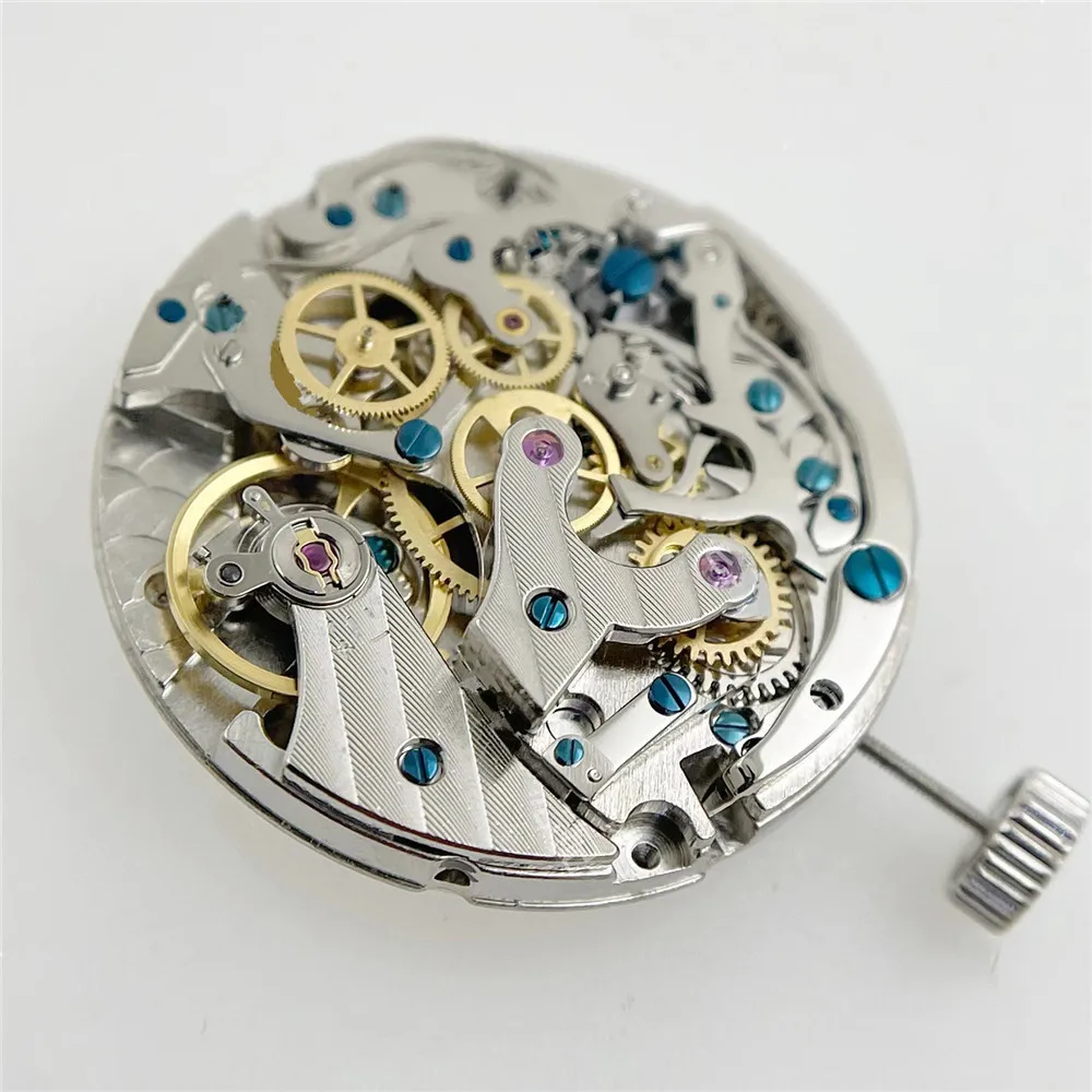 

Brand New Manual Winding Tianjin ST1902 Mechanical Movement Hand-wound Watch Assembly Repair Accessories