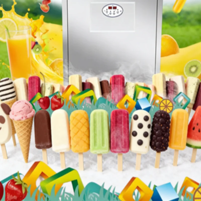 Commercial Ice Lolly Popsicle Making Machine /Stick Pop Maker Price/   Stick Ice Cream Machine
