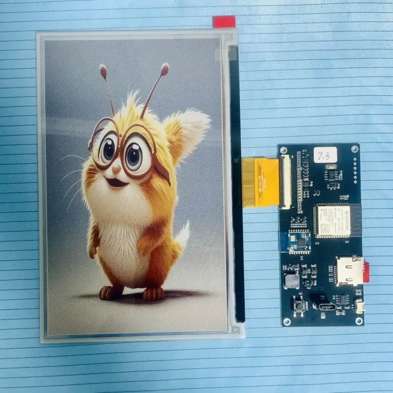 Custom 7.3 Inch E Ink Display Panel ultra Thin Eco-friendly Energy Saving Display Solution Color Touch Screen E Paper Screen