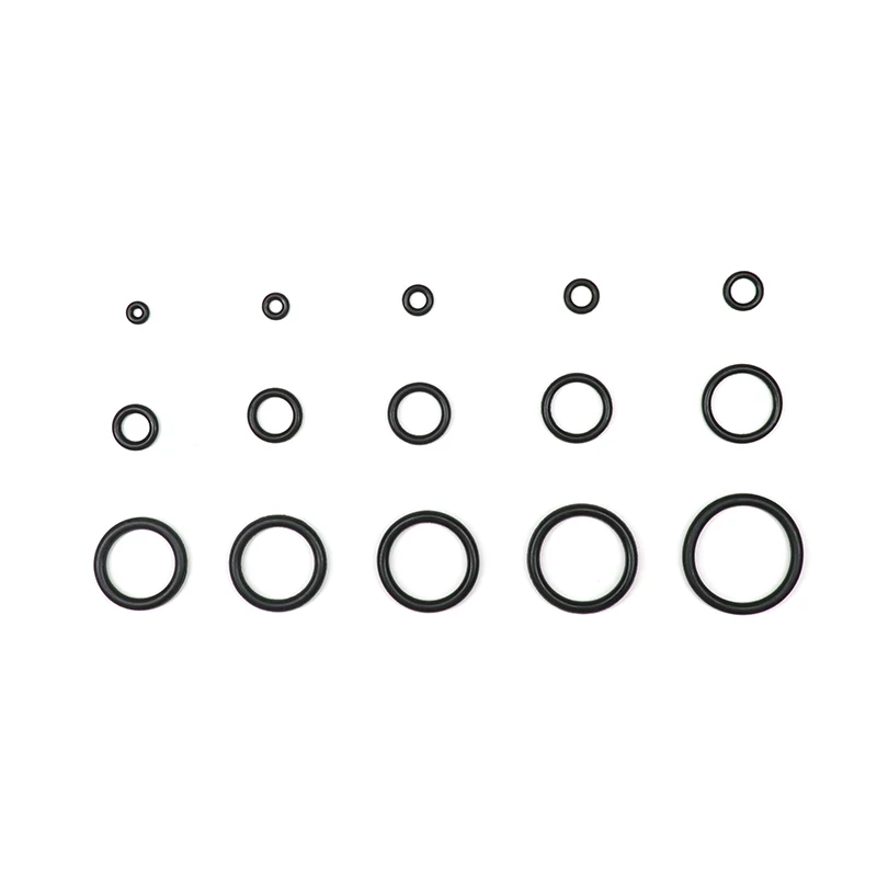 10Pcs  EPDM o Rings CS 5mm OD 15 ~ 150mm Acid and Alkali Resistance Water Resistance Friction Resistance o-ring Black
