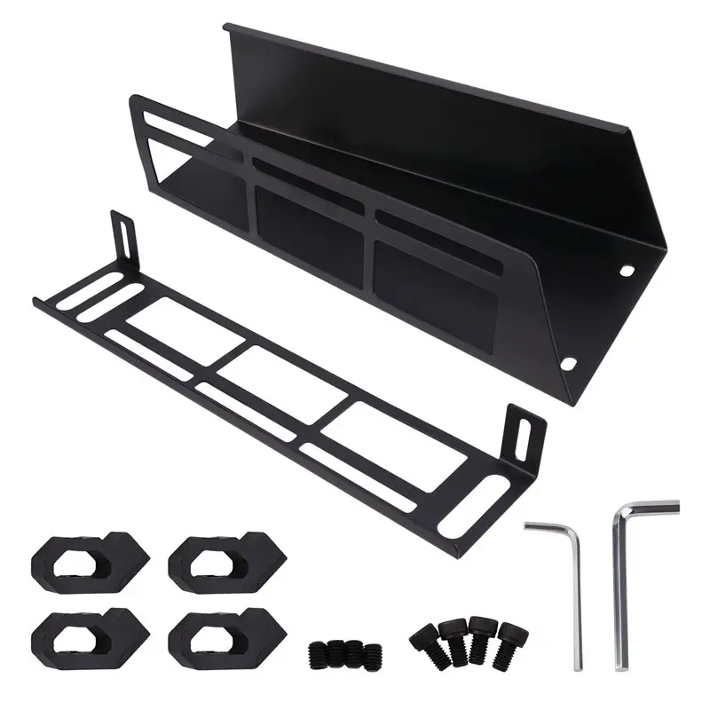 AEE6-Extension Level Mount Holder For Tool Boxes Horizontal Tool Organizer Fits Levels Up To 2.8
