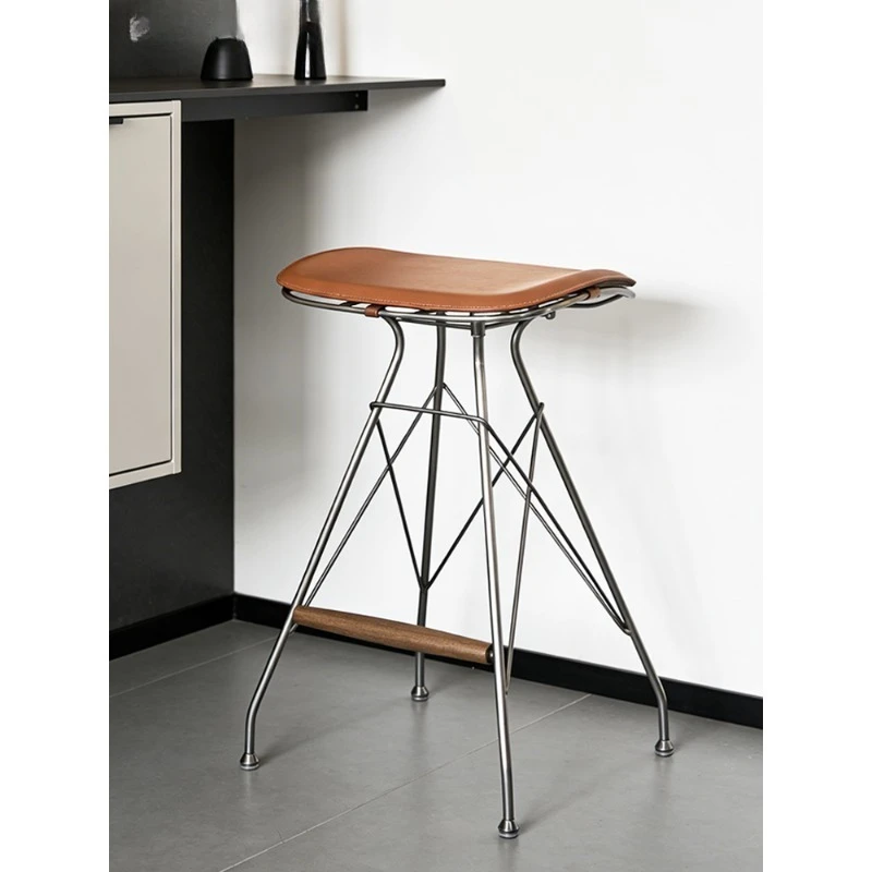 Medieval style bar chair, designer home high bar chair Italian style