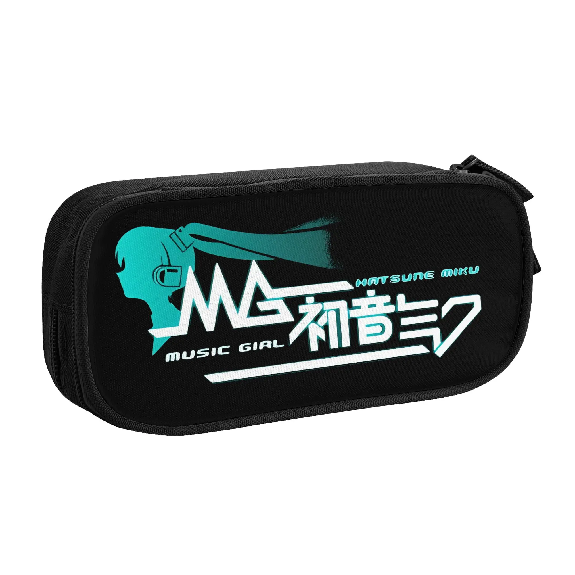 Hatsunes Mikus Glasses Case Women Student Box  Glasses Storage Box Harajuku Eye Contacts Case