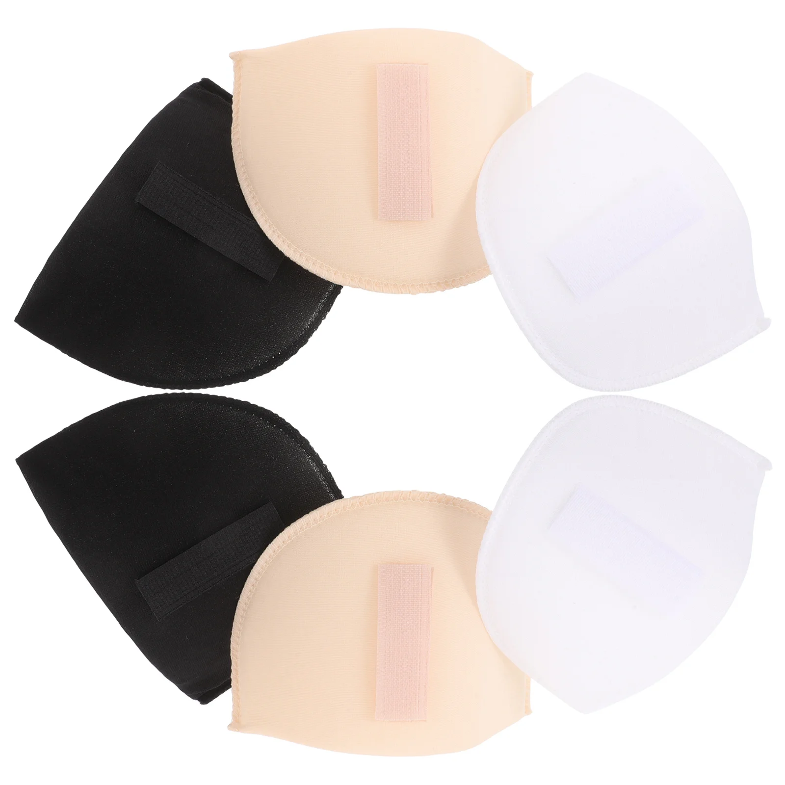 6 قطعة منصات الكتف للملابس معطف على شكل ثوب إدراج وسادة إسفنجية قابلة للإزالة تناسب عالمي مقابلة الأعمال السفر ارتداء اليومي