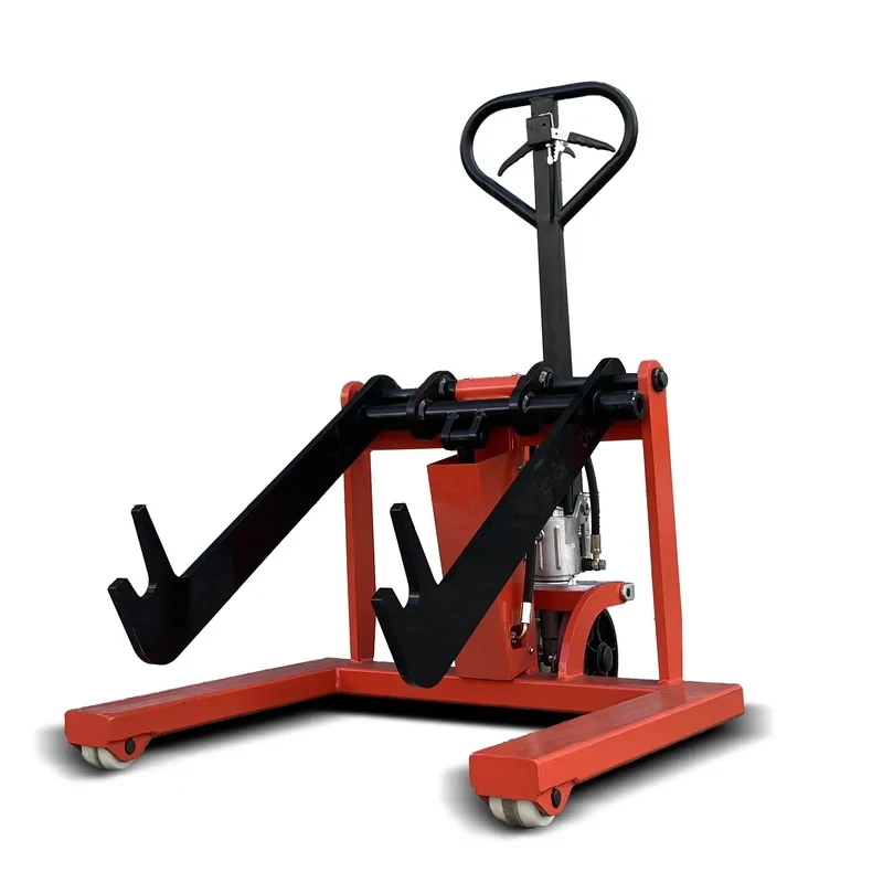 0kg 0kg Coil Lifter Reel Handling Trolley With CE Certifie Roll Handing