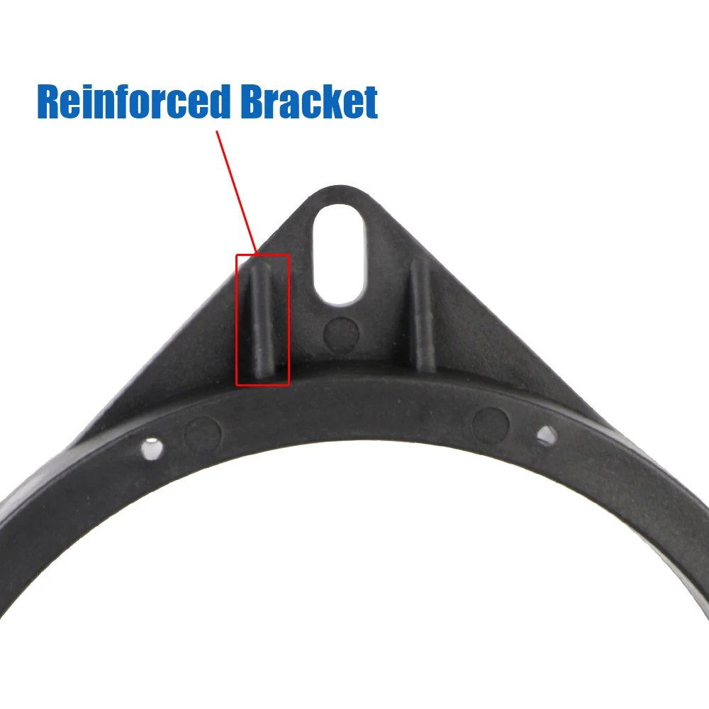 2 Pcs Solid Horn Pad for TOYOTA NISSAN Special Speaker Mount Mat Speaker Adapter Bracket Horn Washer Adapter Plastic - view 5