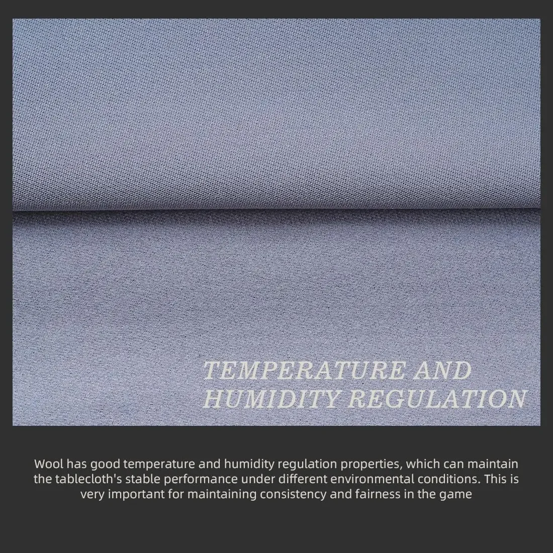 Filc do stołu bilardowego 9' z 6 wstępnie przyciętymi paskami tkaniny, idealny do amerykańskich stołów bilardowych dziewięciokulowych.