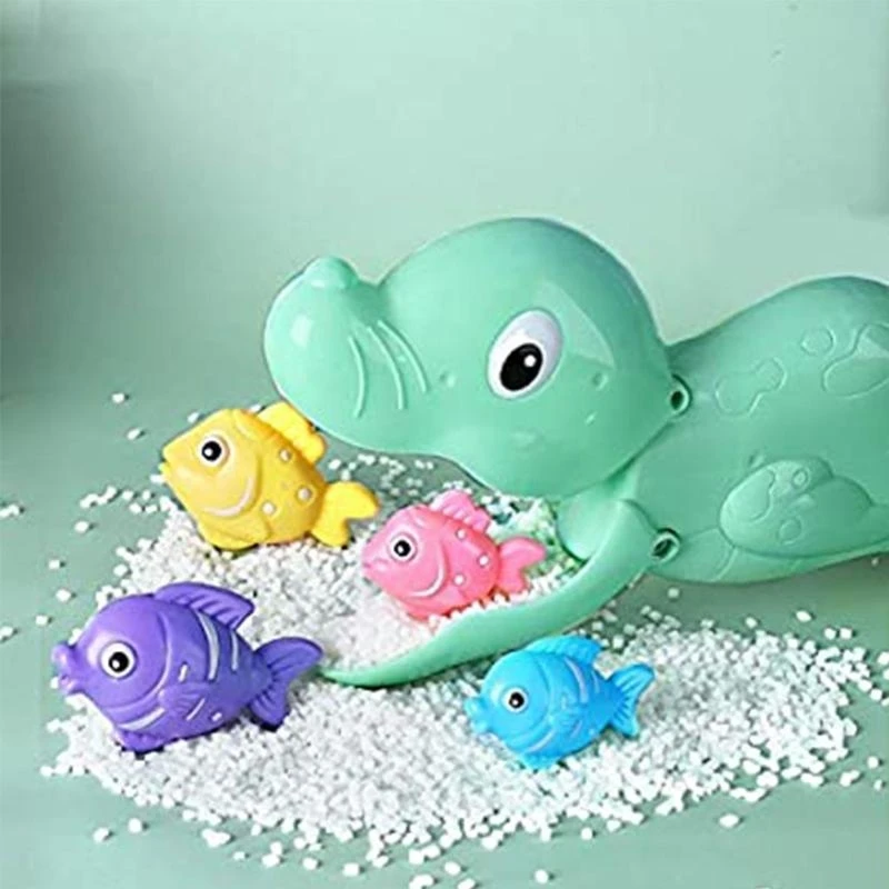 090B Fishing Toy Water for Play Set Fishing Sea Lions with 4 Little Fish Interactive