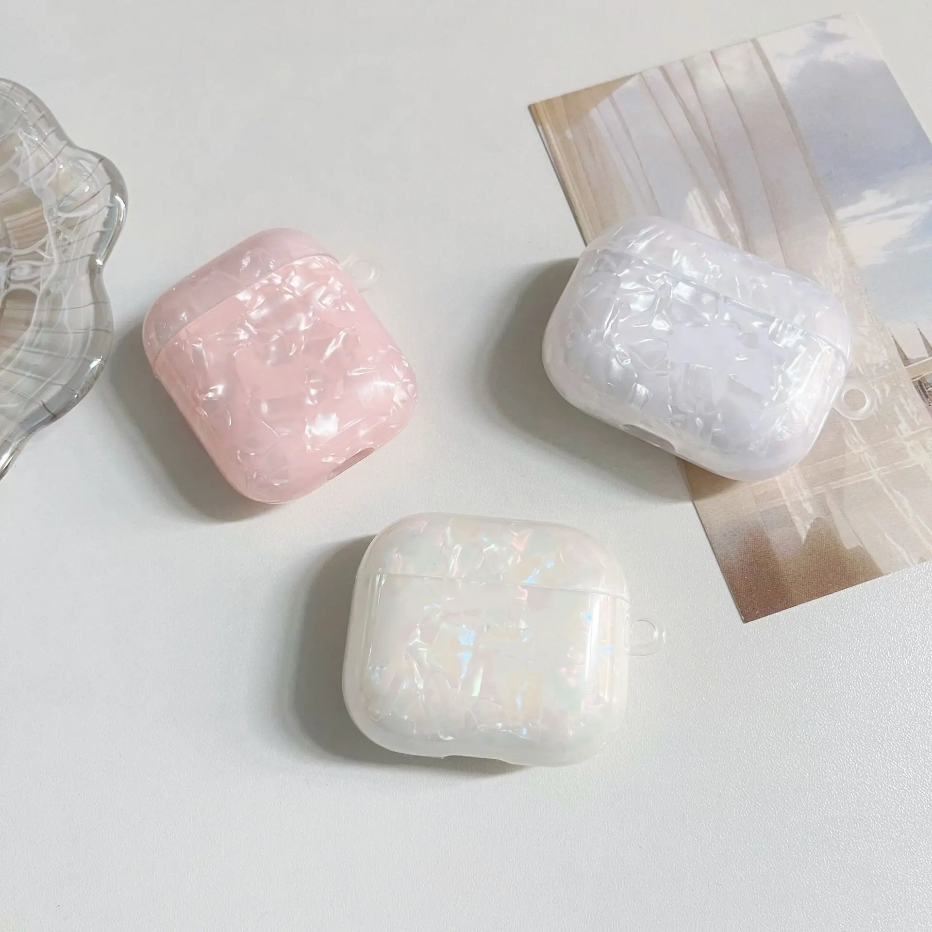 AirPods Pro 2/3ケース,Appleイヤホン用の素敵なプリント付き保護ケース