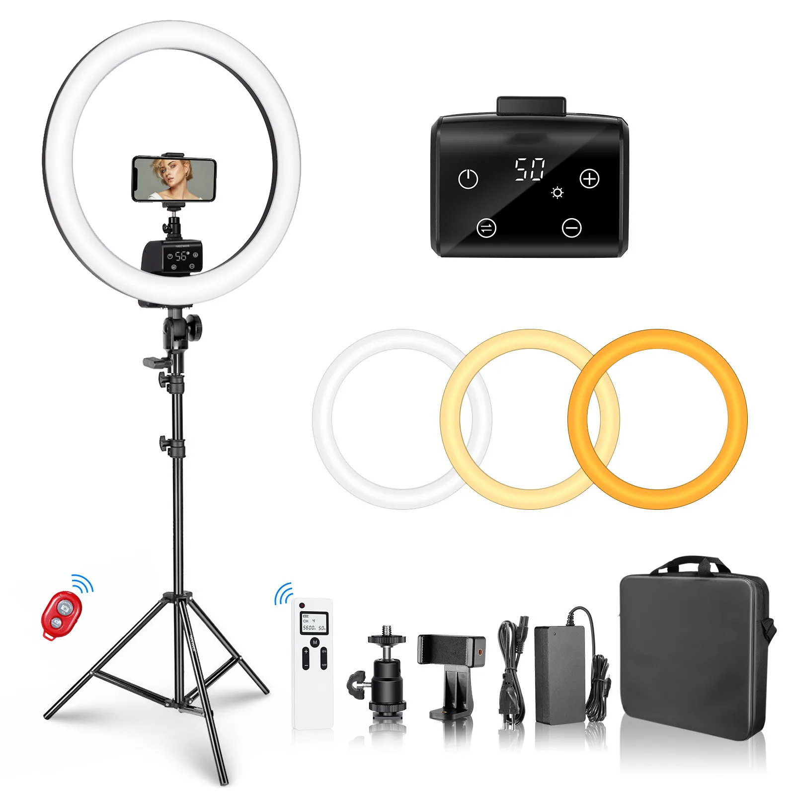 18 inch led ring light stand live ring lights 360 Degree Fill Light Machine