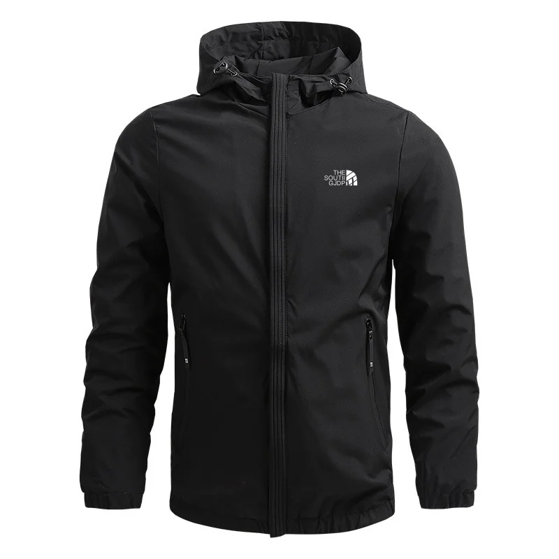 

New North Face Jacket Outdoor Single Coat Hooded Waterproof Windproof Jacket Youth Mountaineering Suit Charge Single Coat