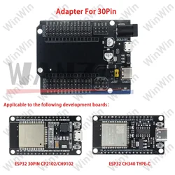 Scheda di sviluppo ESP32 modulo Bluetooth WiFi Wireless consumo energetico Ultra-basso Dual Core 30pin ESP32-WROOM-32S 32D ESP 32