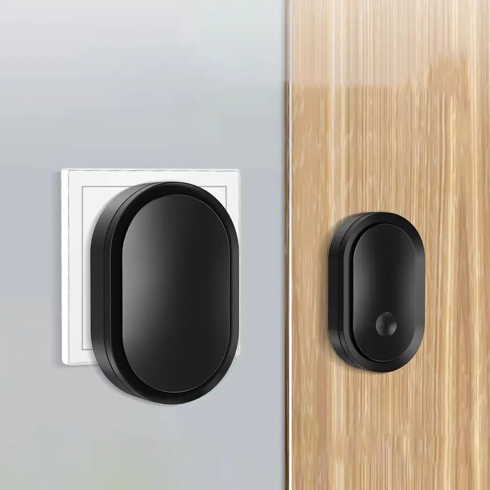 

LED Flash Wireless Doorbell 300M Range waterproof Waterproof Doorbell Easy Installation 4 Adjustable Volume Smart Home Door Bell