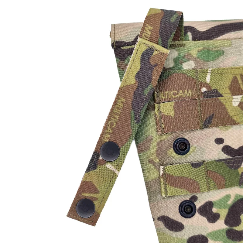Tactical Vest Abdomen Panel Pouch Plate Carrier Belly Bag Waist Molle Pouch Crotch Protection