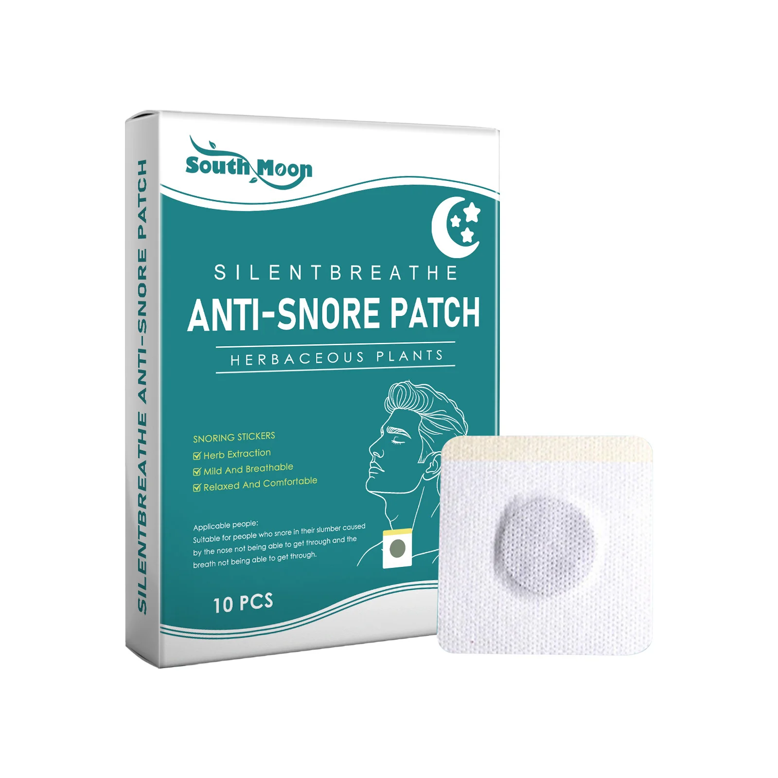 Anti Snoring Patch Stop Snoring Easier Breathing Improve Sleep Quality Reduce Insomnia Relieve Stress Anxiety Sleeping Aid Patch