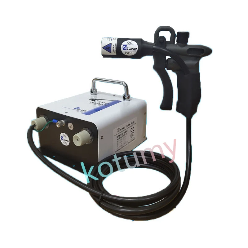 Ion Wind Gun Static Eliminator 110V/220V ZJ-302D with Ion Generator 10KV Anti-static Ion Air Gun 30w~70w Lndustrial Dusting Gun