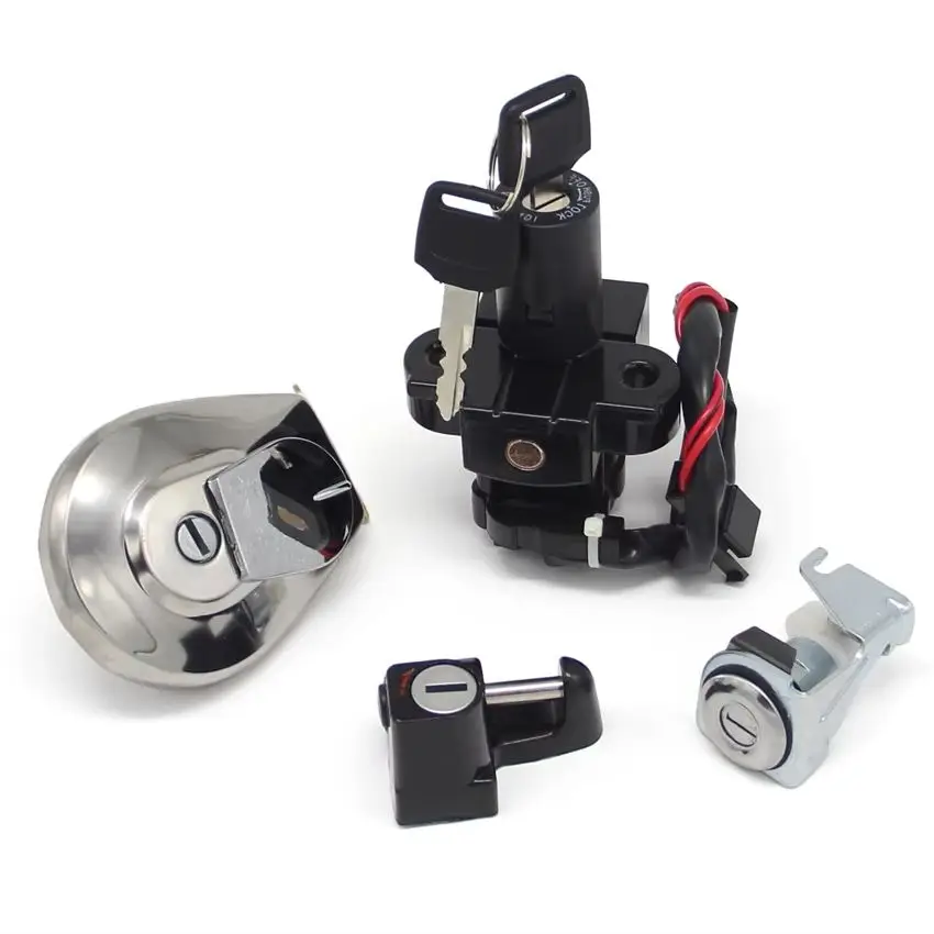 قطع غيار الدراجات النارية لهوندا CB750 البومة 35010-MW3-830 مفتاح إشعال غطاء الوقود الغاز مقعد مفتاح القفل عدة الملحقات
