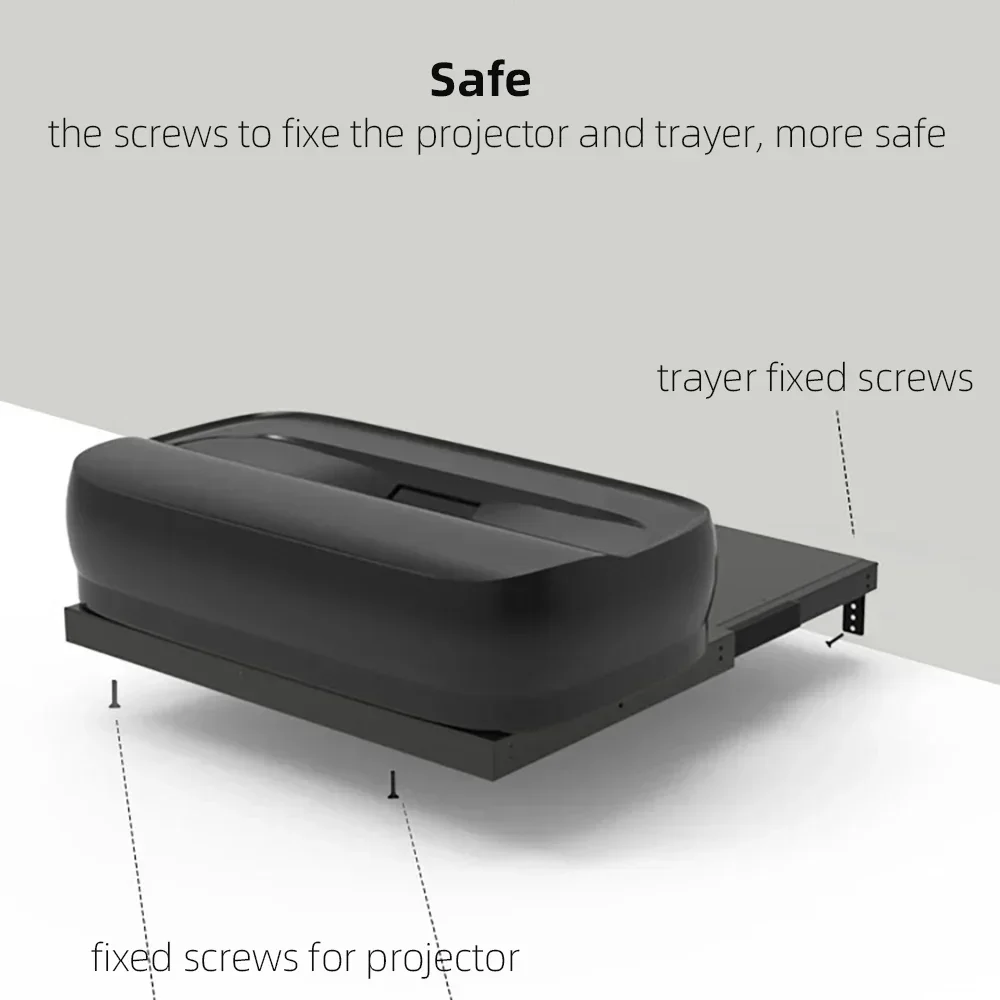 X90 Electric Adjustable UST Projector TV Tray Slider, Max 150