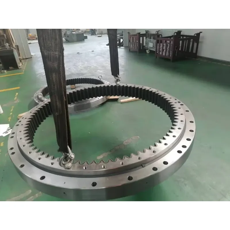 42CrMo High Precision Four Point Contact Seals Large Customized External Teeth Factory Directly Bearing Slewing