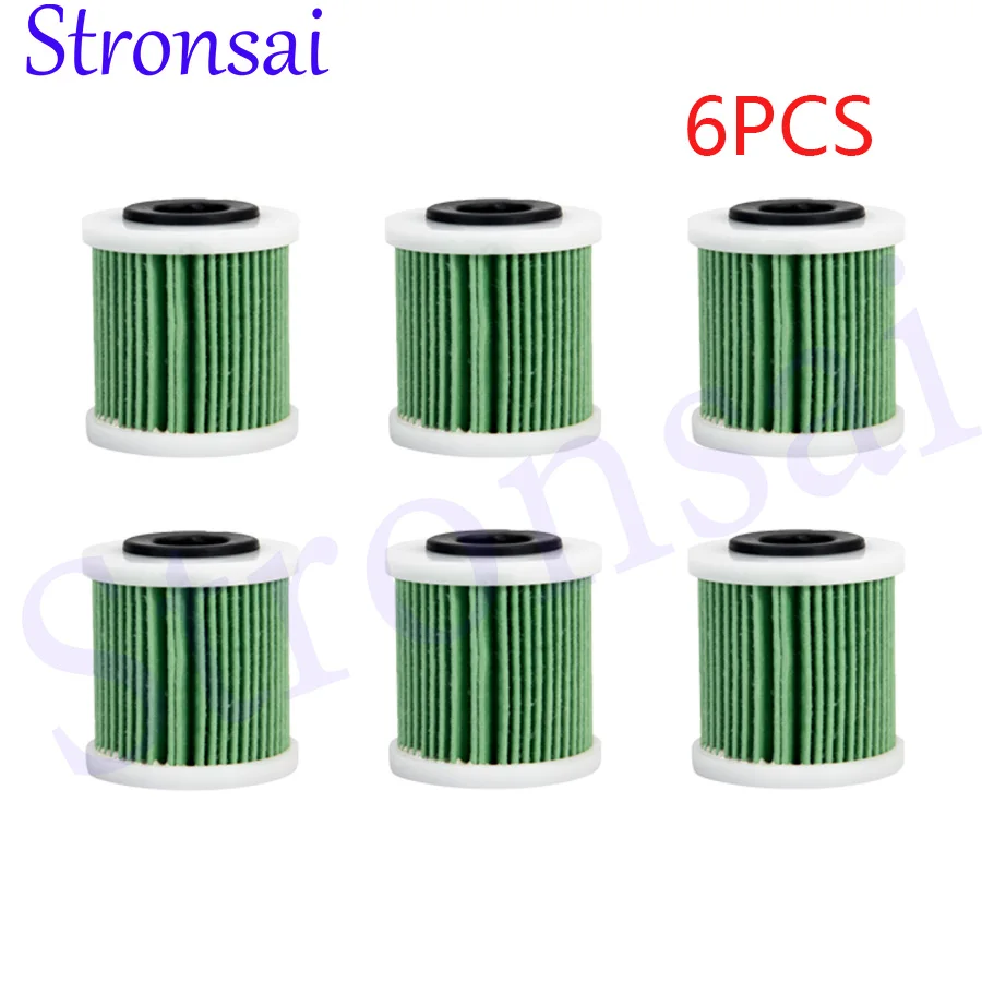 6pcs 6P3-WS24A-00 6P3-WS24A Fuel Filter for Yamaha 4 stroke FL150 F150 F200 F225 F250 6P3-24563-00-00 6P3-WS24A-01 6P3-24563-00