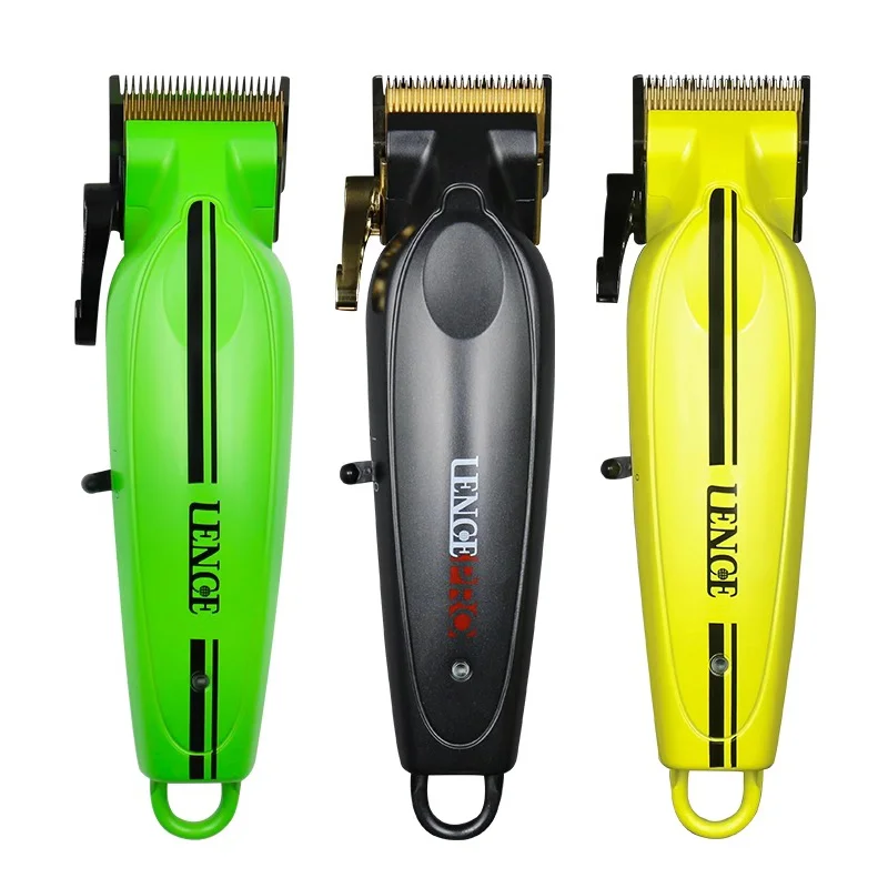 

LENCE Professional Men Hair Clippers Full Metal Housing Brushless Motor 7200PRM Carving Electric Scissor hair clipper blade