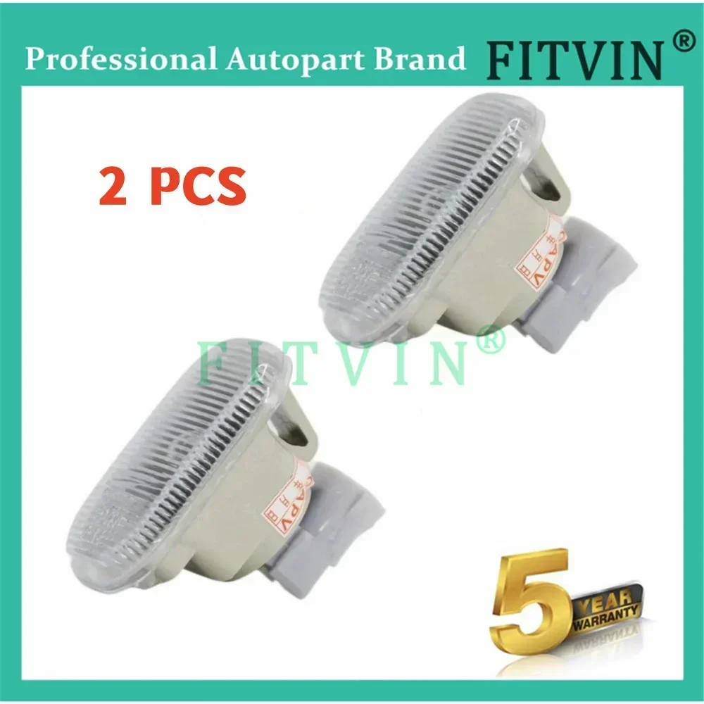 2X Hoping Car Fender Light Side Marker Turn Signal Lamp 81730-0D020 for TOYOTA Vios Axp4 Scp4 2002-2006 for Corolla 2004-2006