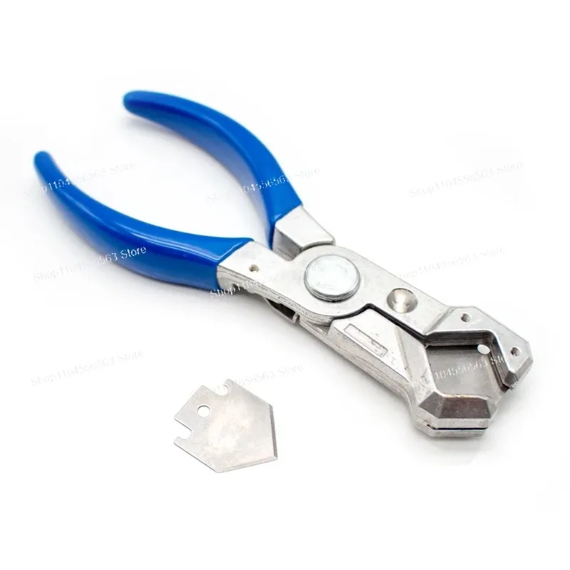 Plastic Soft Hose Cutting Pliers X-3, Aluminium Alloy Ratchet Tubing Cutter for PPR PVC Pipe Scissors Tool