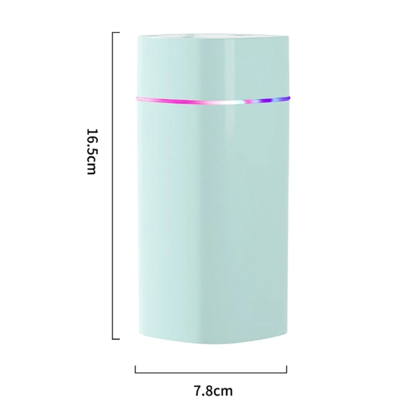 Buntes Nachtlicht kleiner Luftbe feuchter Doppels pray Luft zerstäuber USB Silent Home Luftbe feuchter Auto Reinigung Luft spray langlebig