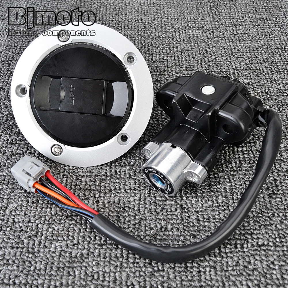 GSF-650 Fuel Gas Cap Ignition Switch Seat Lock with Key Kit For Suzuki GSF 650 1200 1250 S Bandit 650 S GSX-650F Katana 650