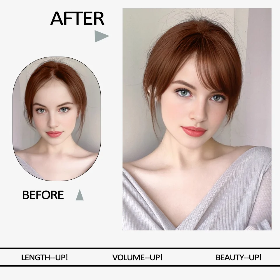 مشبك شعر الانفجارات 100% شعر ريمي بشري بني فاتح مشبك في الانفجارات على الانفجارات الهوائية للنساء للارتداء اليومي