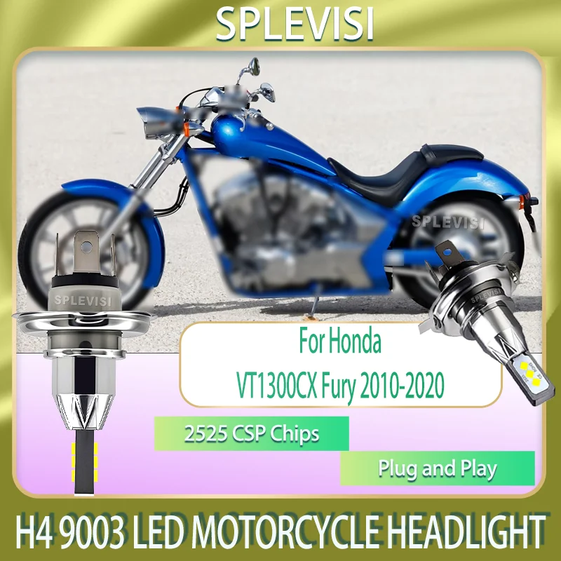 

Plug Play LED Motorcycle Bulbs 2525 CSP New Stock For Honda VT1300CX Fury 2010 2011 2012 2013 2014 2015 2016 2017 2018 2019 2020