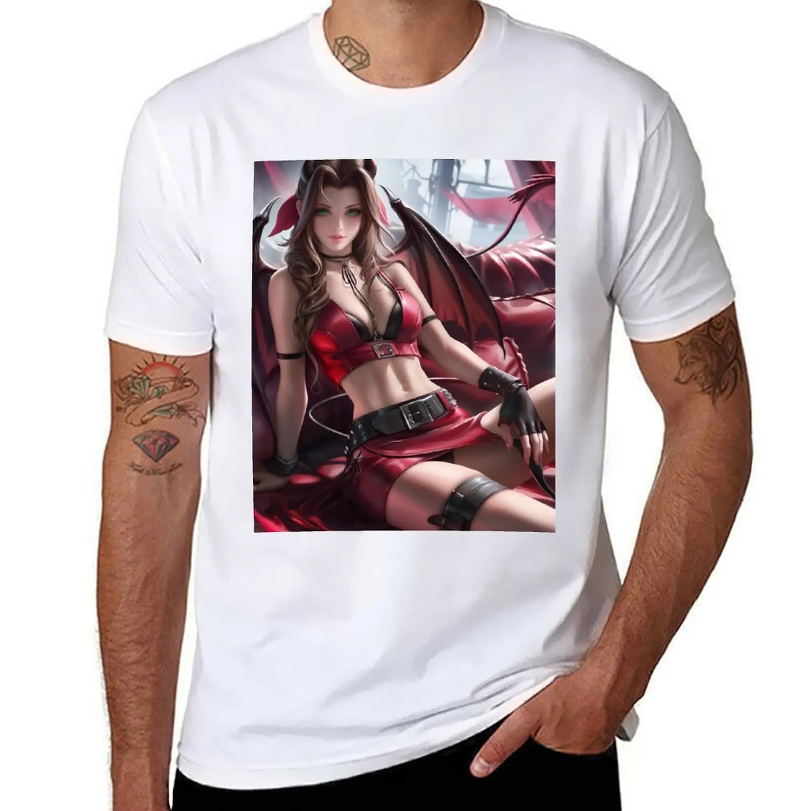 

Succubus Aerith T-Shirt t shirts for man pack white t shirts for man slim fit funny t shirts man T-Shirt