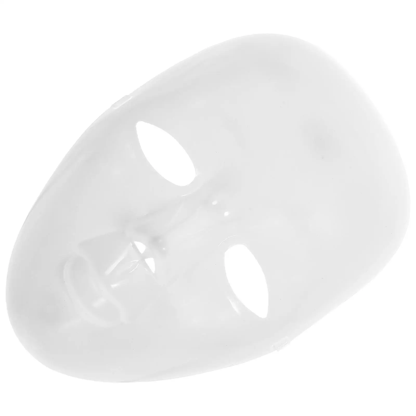 

Blank Mask Face Masquerade Cosplay Props Props Photo Booth Blank Mask Sturdy Plastic Reusable Gifts