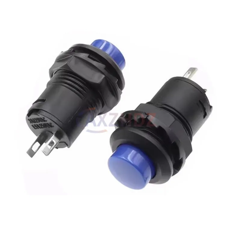 10pcs Self-Lock /Momentary Pushbutton Switches DS427 DS428 12mm OFF- ON Push Button Switch 3A /125VAC 1.5A/250VAC DS-427 DS-428