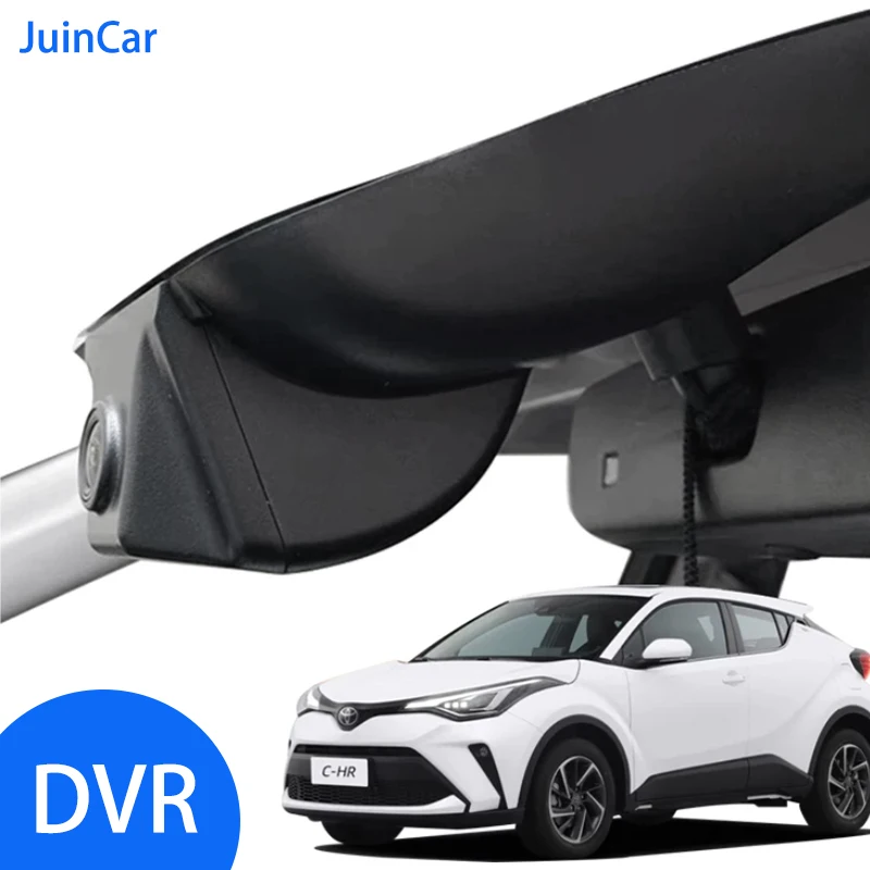 풀 HD 차량용 DVR 플러그 앤 플레이 와이파이 비디오 레코더 대시캠 차량용 DVR 카메라 (도요타 CHR IZOA 2017 2018 2019 2020 2021 2022)