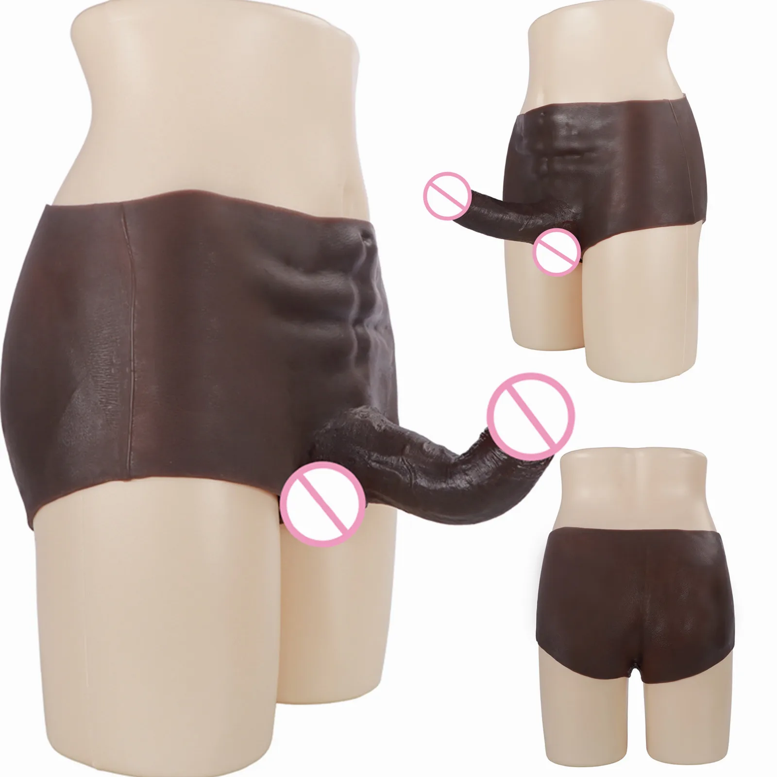 Dildos Strap on Wearable Realistic Dildo Pants for Women G-spot Penis Harness Belt Erotic Panties 18+ Adult Sex Toys for Lesbian