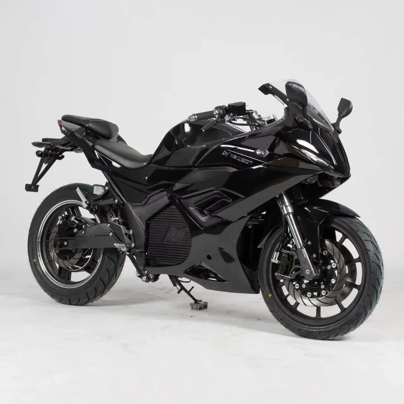 EEC Factory's Customized 2000W Electric Racing Motorcycle 72V Lithium Battery Power Source Speeds 80km/h New Condition Adults