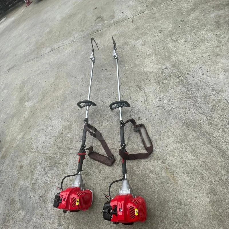 Serra de corrente de pólo longo, serra de galhos altos, poda de árvores, poste de gasolina, serra de corrente para jardinagem e plantio