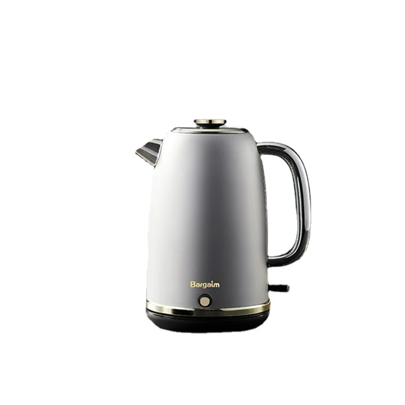 1800W Power Light Luxury Intelligent Thermal Insulation Kettle Stainless Steel Electric Kettles 1.8L Capacity Portable Kettle