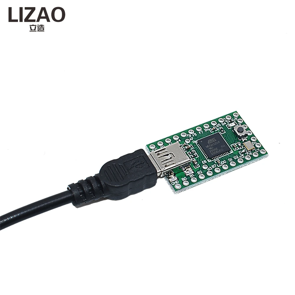 LIZAO Teensy 2.0 Development Board with ATMEGA32U4 Chip, for Keyboard, Mouse, ISP and USB Disk Experiments