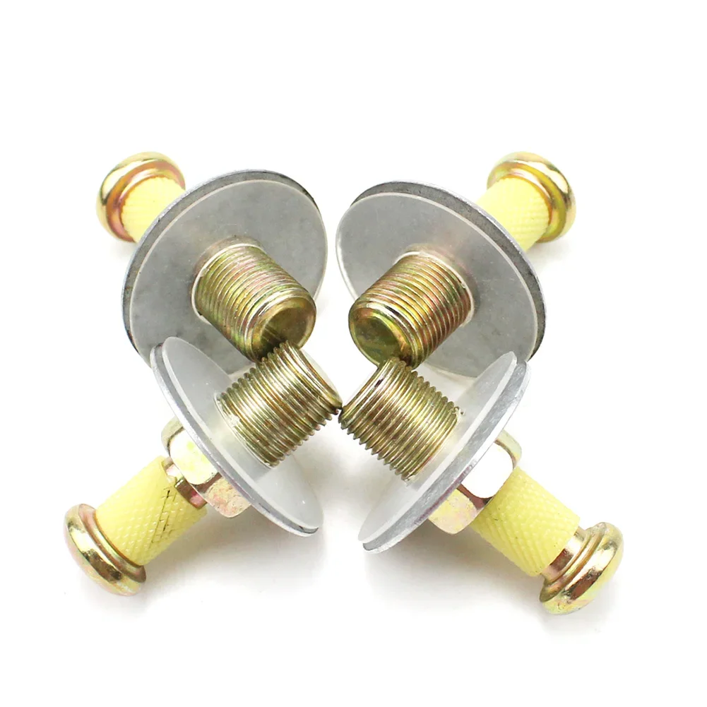 Akcesoria samochodowe 4 sztuk zatrzask do drzwi Striker Pin śruby uszczelki śruby 357837034 pasuje do AUDI VW Scirocco Jetta Golf MK2 Passat B3 B4