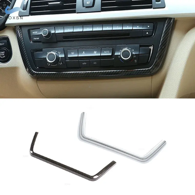 

For BMW 3 4 Series 3GT F30 F31 F34 F32 F33 F35 F36 2013-2019 M2 F87 M3 M4 F80 F83 ABS Car Center AC CD Control Frame Cover Trim