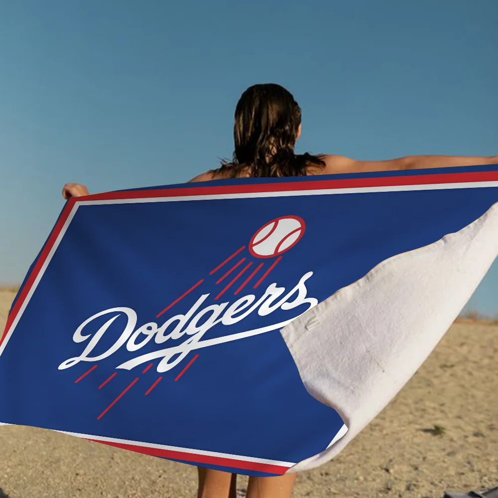 Rugs Los Angeles Dodgers Beach Towels Shower Towel Sauna Travel Spa Microfiber Quick Dry Gym Accessories Cute Room Decor