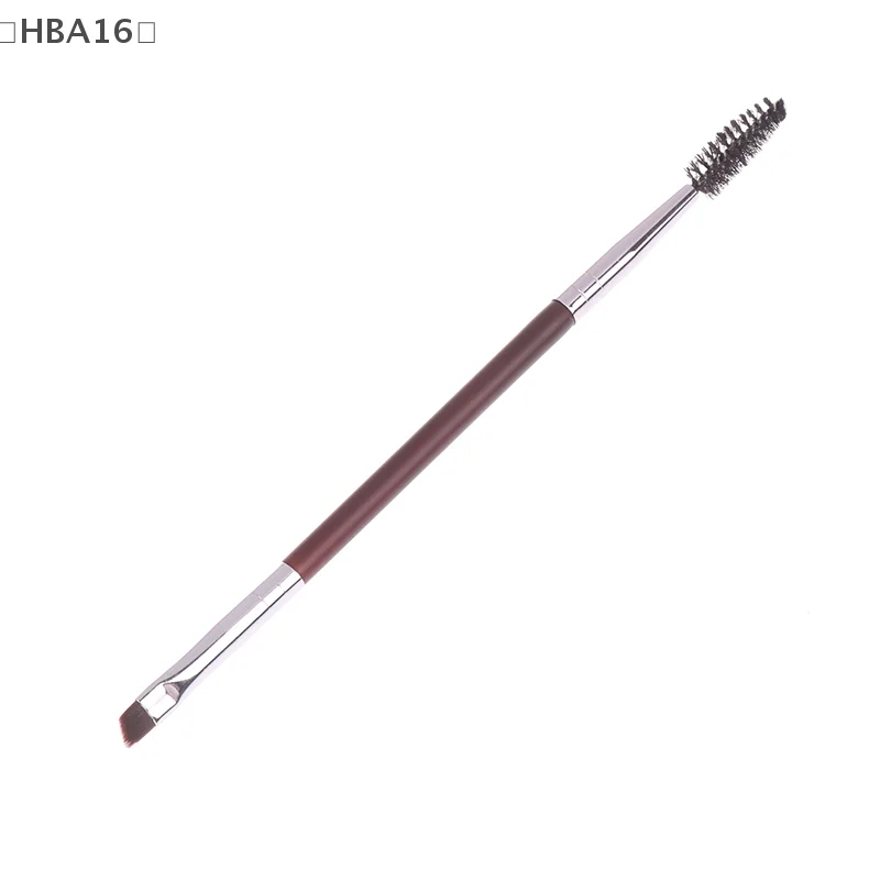 눈썹 브러쉬 속눈썹 빗 메이크업 브러쉬 듀얼 엔드 각진 브러쉬 스풀리 브러쉬 2 In 1 속눈썹 눈썹 브러쉬 세트 메이크업 도구